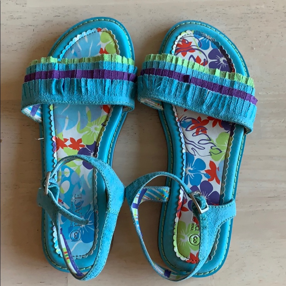 Blue Sandals